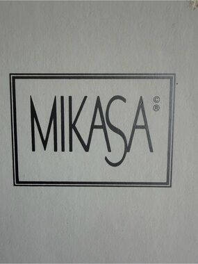 Mikasa vintage crystal wine glasses